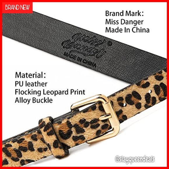Adjustable PU Leather Belt with Alloy Buckle, Size Medium, Fits 31-36\